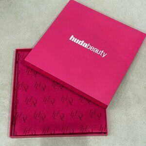 Huda Beauty Power Pink Logo Scarf 53x53cm Polyester